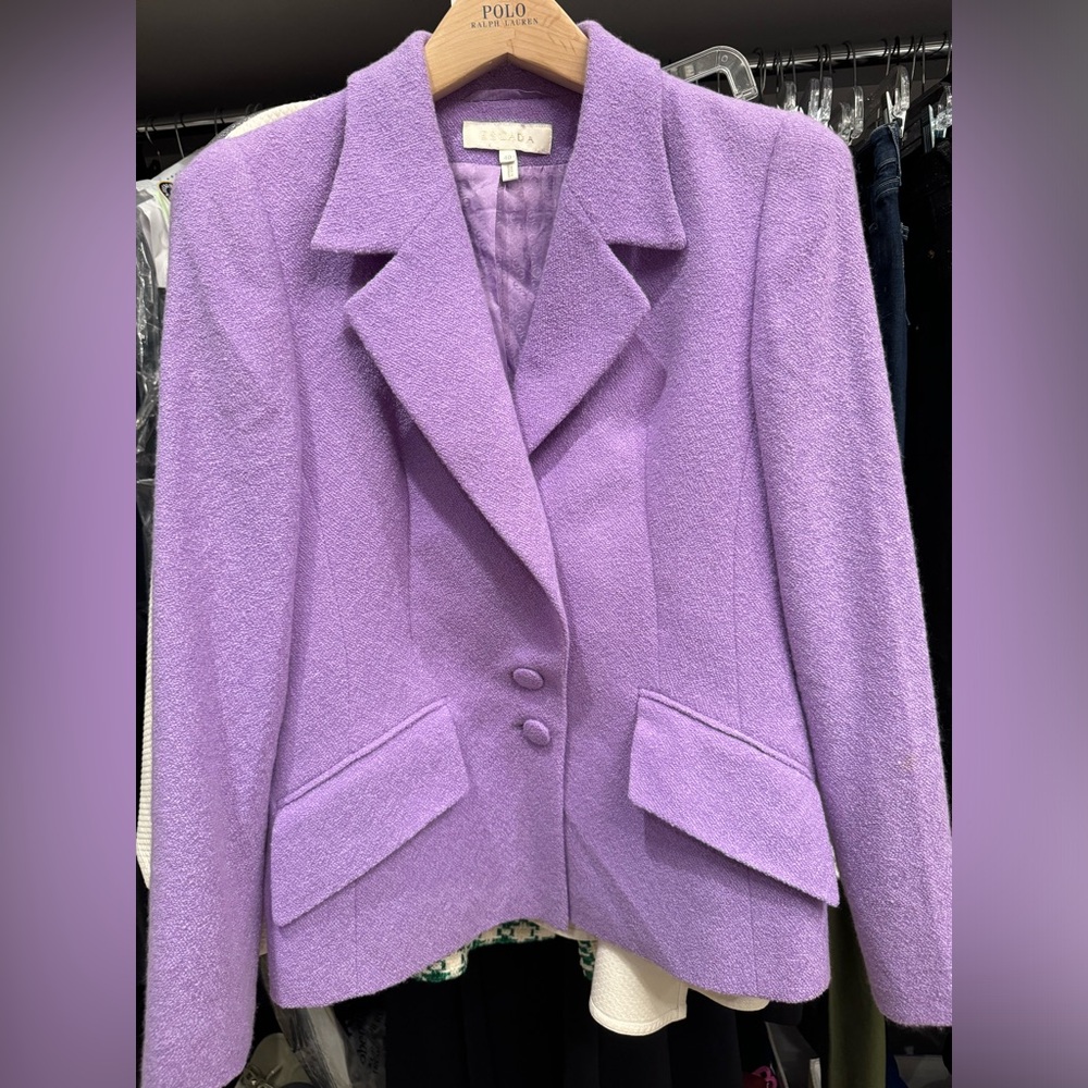 Escada purple Blazer- vintage
